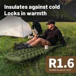 NATUREHIKE Ultralekka i wygodna mata do spania na kemping